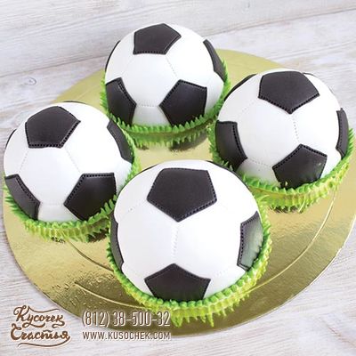 Торт «Футбольные мячи»