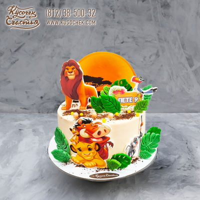 Торт «Король Лев»