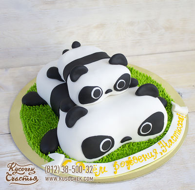 Торт «Панды»