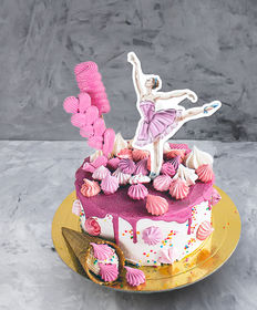 Праздничный торт «Балет и сладости»