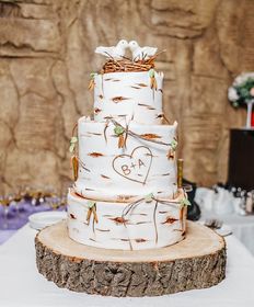 Свадебный торт «Березовый»