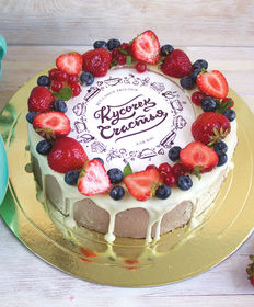 Праздничный торт «Фирменный торт Кусочек счастья»