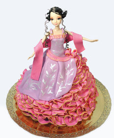 Принцесса Соня торт-кукла
