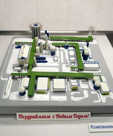 Корпоративный торт «Торт-завод»
