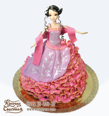 Торт «Принцесса Соня (торт-кукла)»