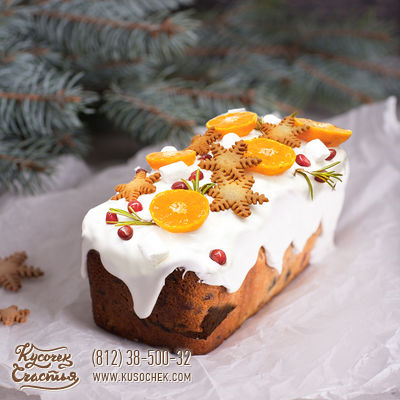 Торт «Рождественский кекс большой»