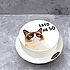 Торт «Недовольный кот (фототорт)» миниатюра