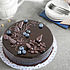Торт «Шоколадные узоры темные» миниатюра