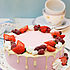 Торт «Венок из красных ягод» миниатюра