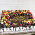 Торт «Ягоды на шоколаде (прямоугольный)» миниатюра 2